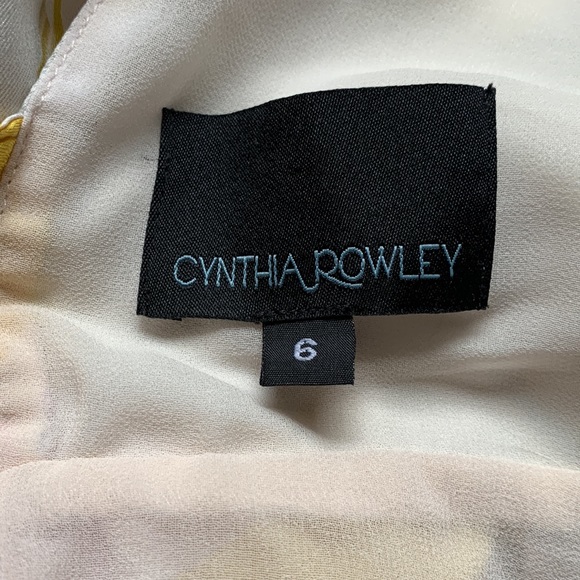 CYNTHIA ROWLEY silk maxi halter gorgeous - Picture 8 of 9